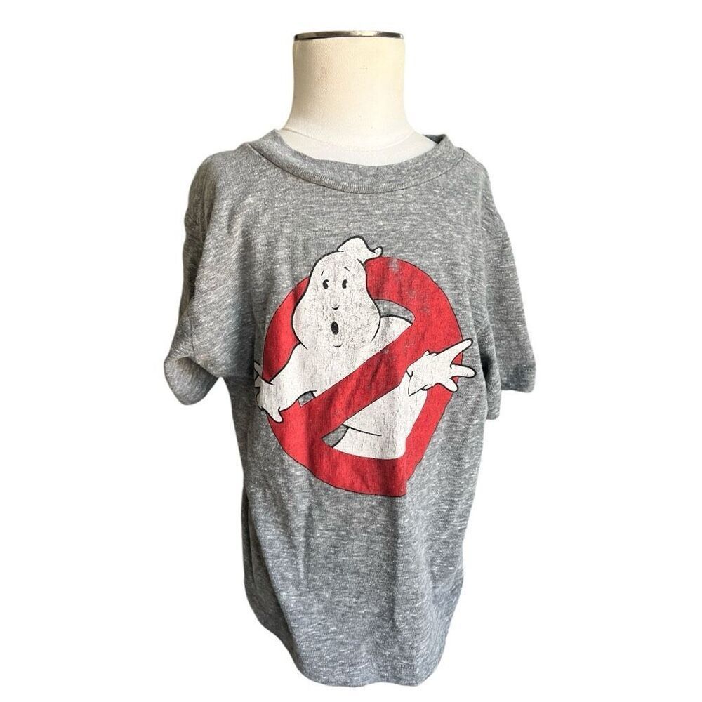 Toddler Boys Ghostbusters Logo Burnout Graphic Tee Shirt - Sz 5T